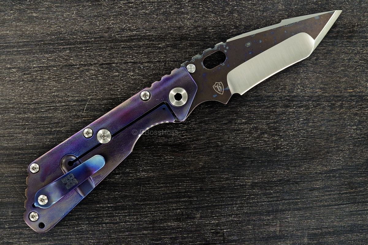 Mick Strider - Jeremy Horton-ground Custom Strike Plate Tanto Harpoon XL SnG