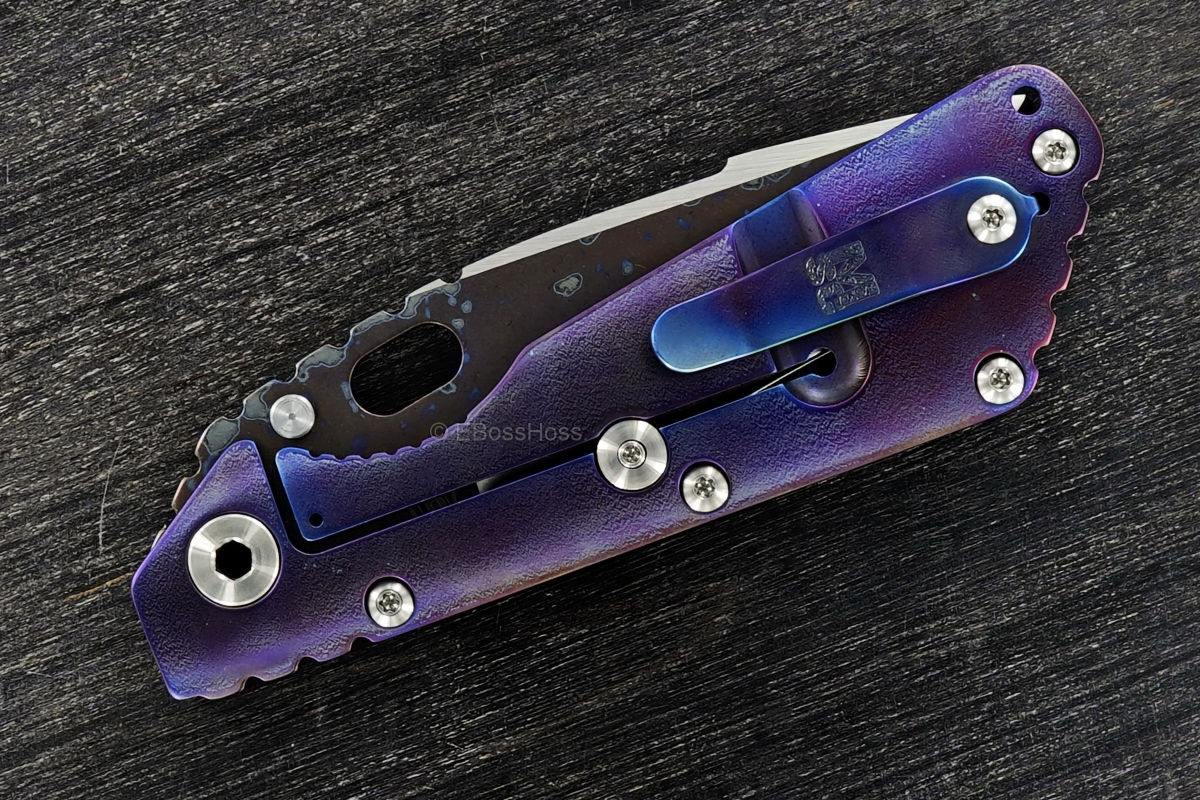 Mick Strider - Jeremy Horton-ground Custom Strike Plate Tanto Harpoon XL SnG