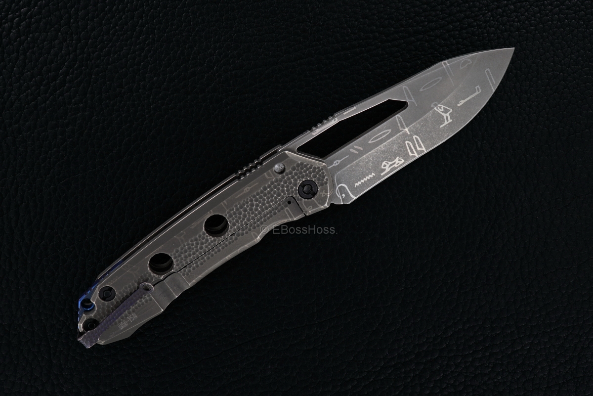 Deryk Munroe Custom Ghost Legion Framelock Folder