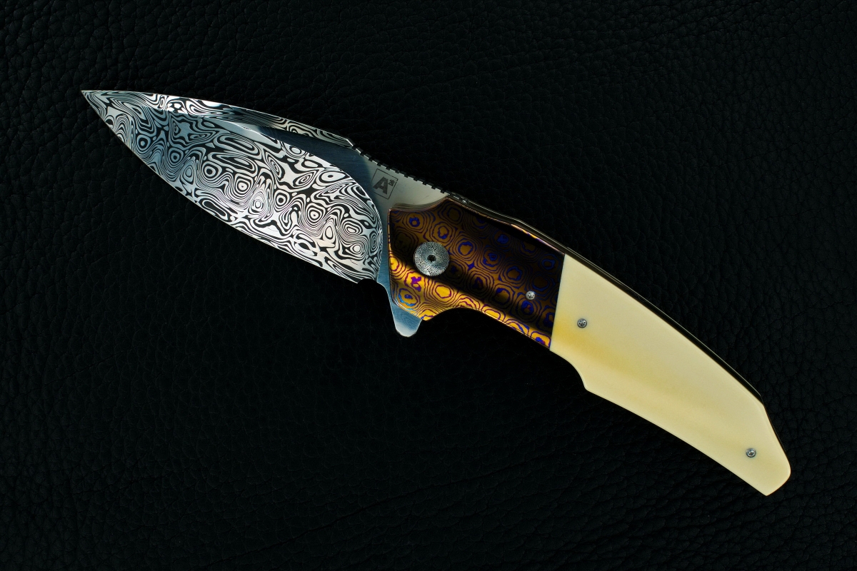 A2 Knives (Andre Thorburn & Andre van Heerden) & Tashi Bharucha Custom Premium A6 Flipper Collaboration