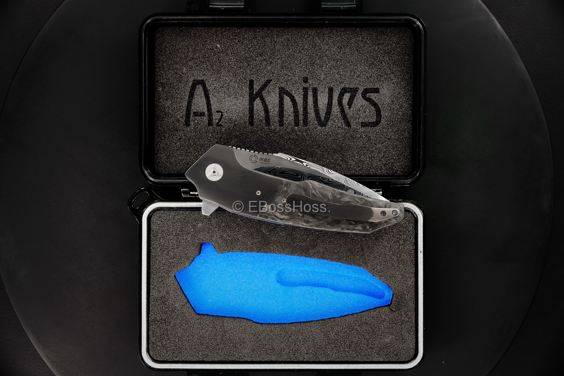 A2 Knives (Andre Thorburn & Andre van Heerden) & Tashi Bharucha Custom A6 Premium Flipper Collaboration
