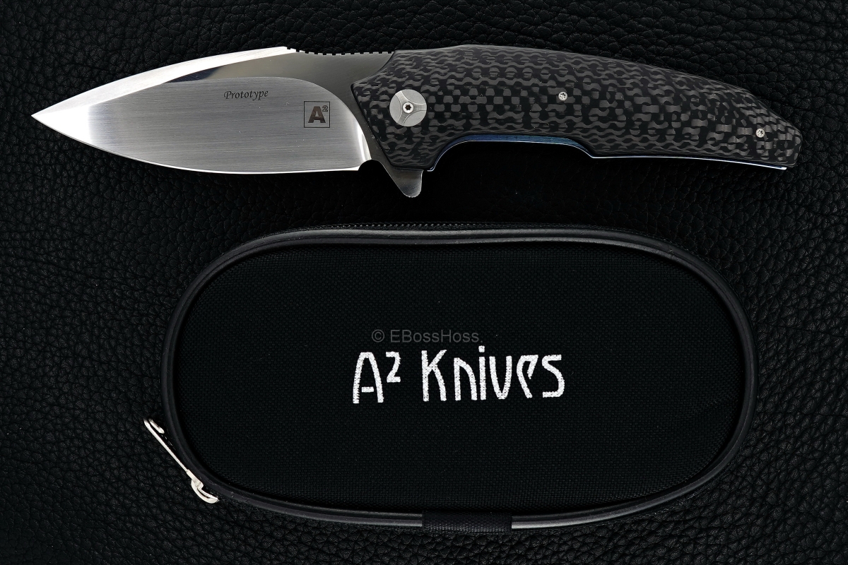 A2 Knives (by Andre Thorburn & Andre van Heerden) & Tashi Bharucha Custom A6 Flipper Prototype