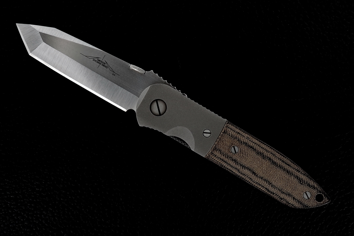 Ernie Emerson Threaded-Bolster Non-Waved CQC-6