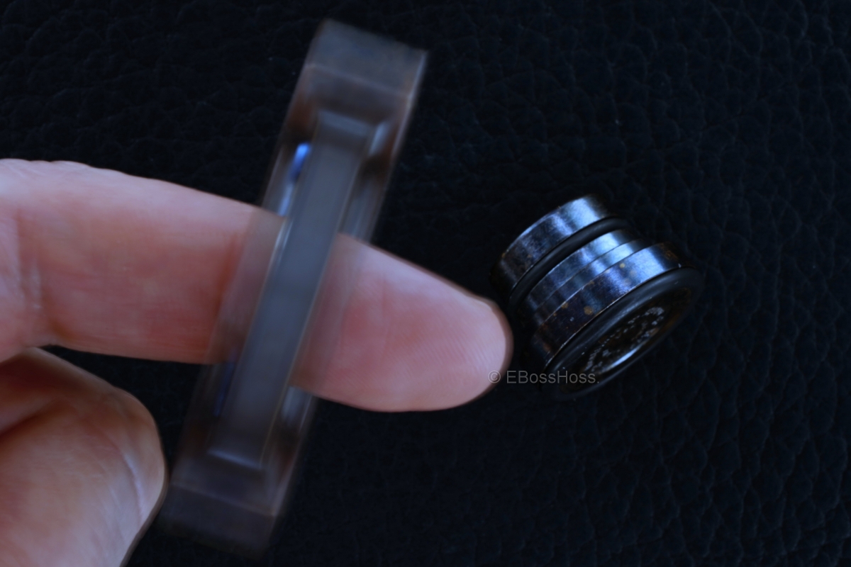 Steel Flame Compass Rose Bronze Ring Spin KillboX with Slug