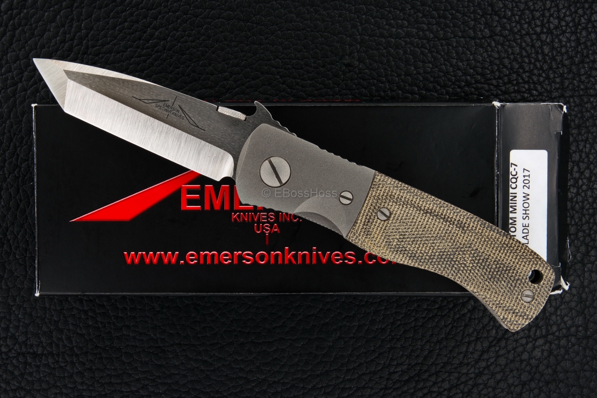 Ernie Emerson Custom Mini CQC-7 Wave