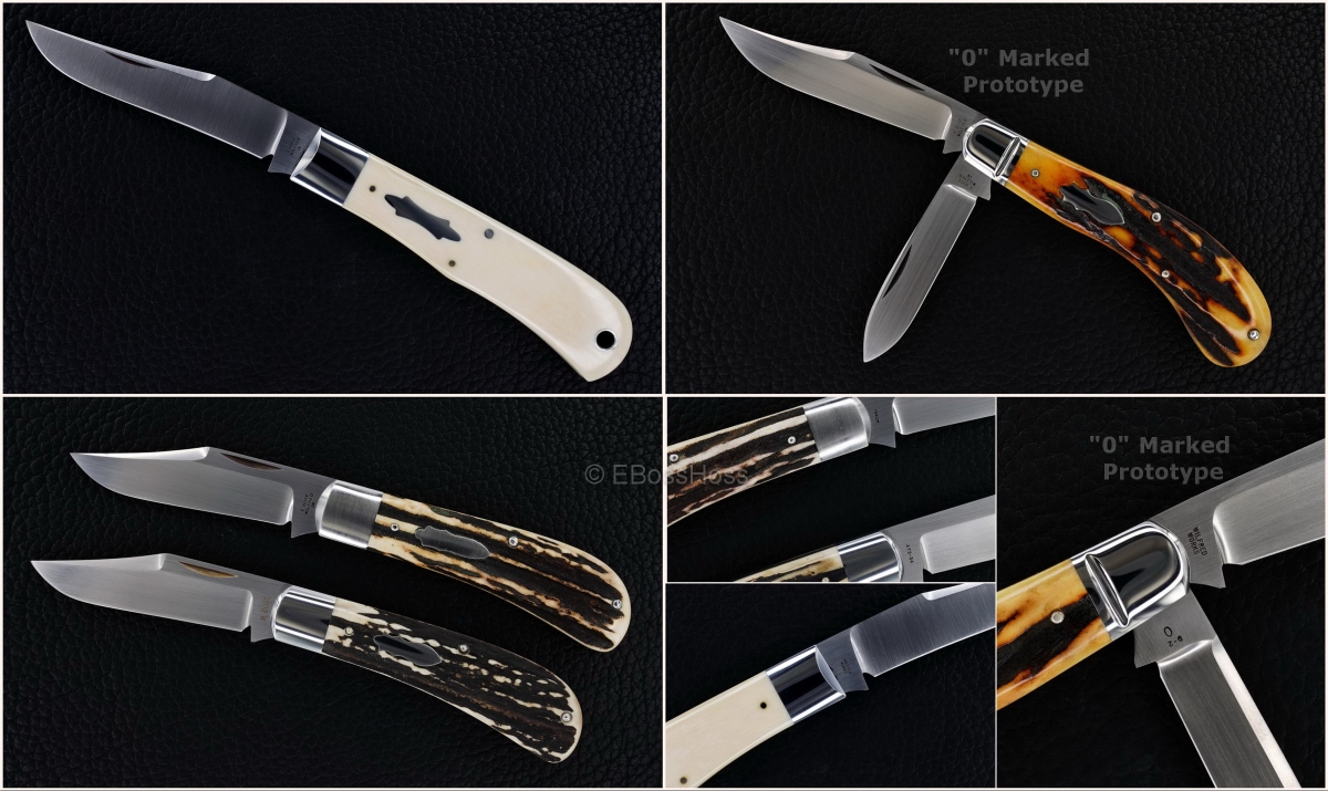 Tony Bose and Reese Bose Custom Bolstered Slip Joints