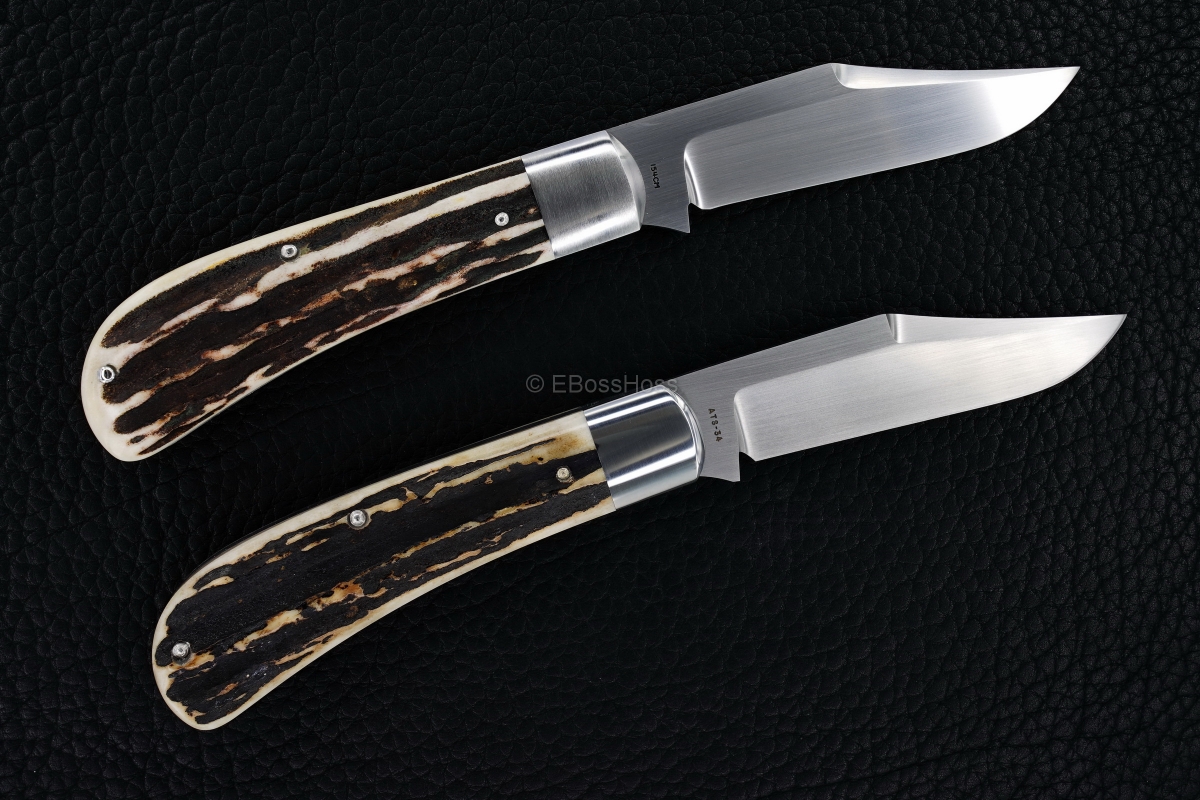 Tony Bose and Reese Bose Custom Bolstered Slip Joints