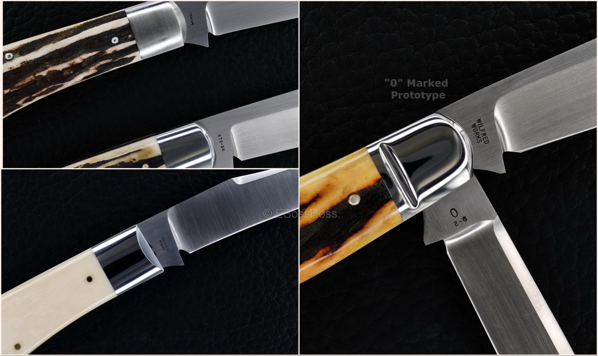 Tony Bose and Reese Bose Custom Bolstered Slip Joints