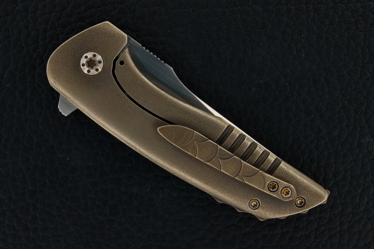 John Barker Custom Dragon Scale Mini Hokkaido Flipper