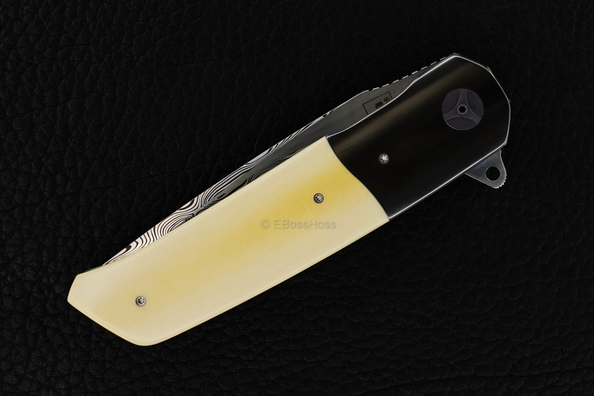A2 Knives (by Andre Thorburn & Andre van Heerden) Custom A7 Tanto Premium Flipper
