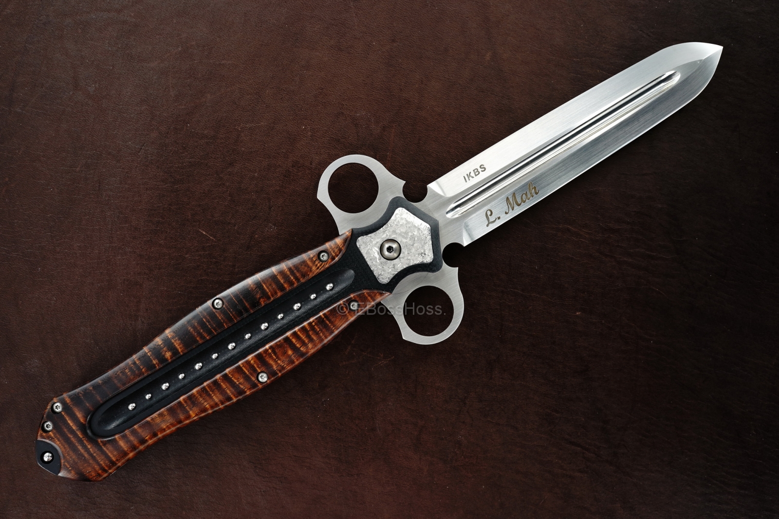 Todd Begg Custom Deluxe Flipping Ring Dagger