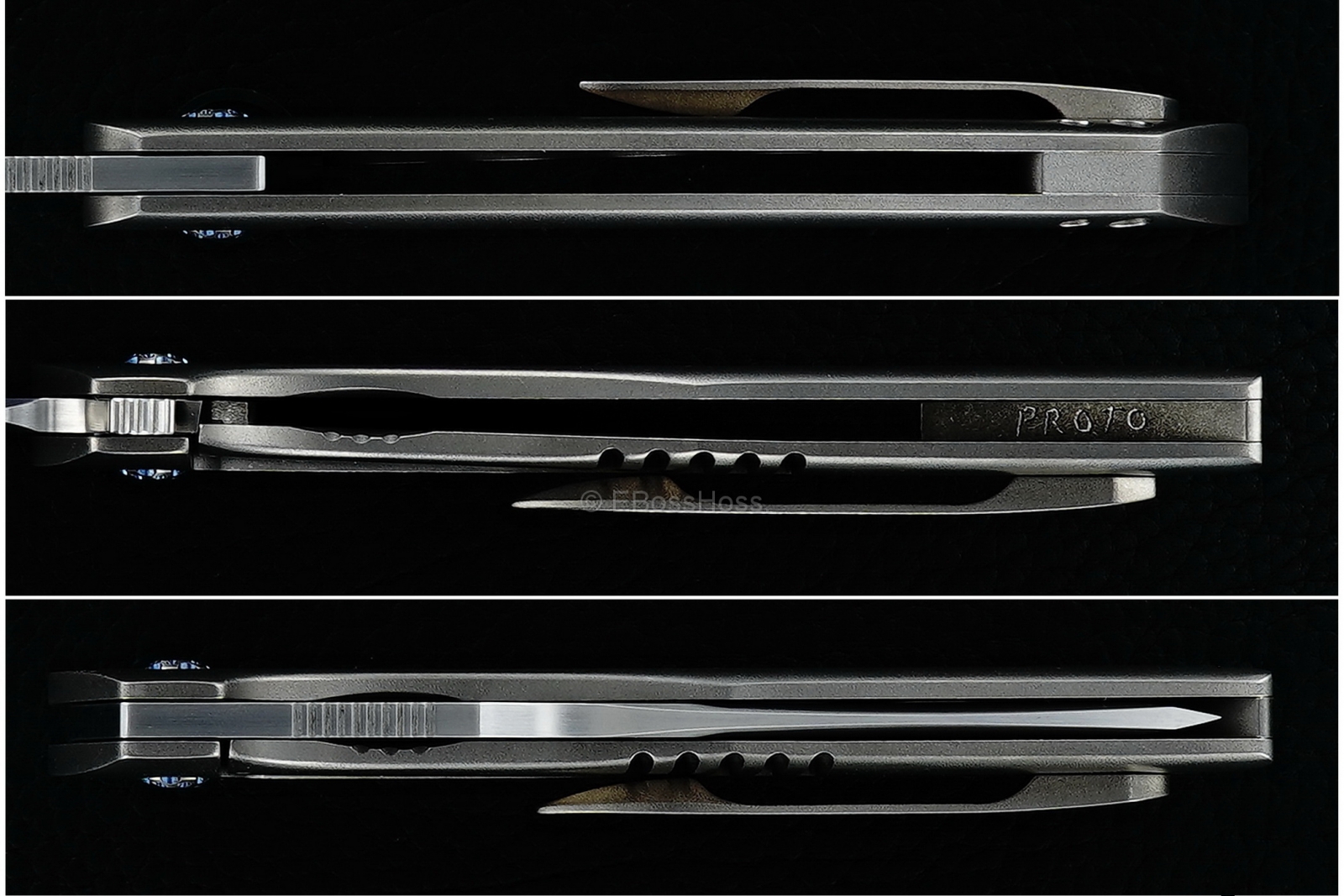 John Barker Custom Large Hokkaido Flipper PROTOTYPE