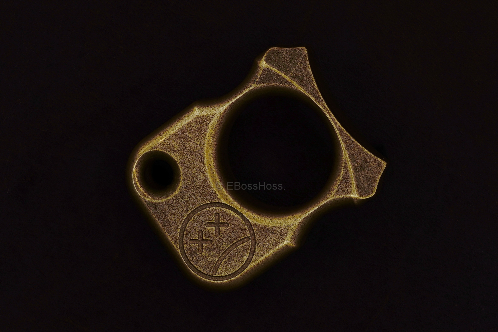 Andy Frankart Slender LowPro SFK - Tumbled-finished Brass