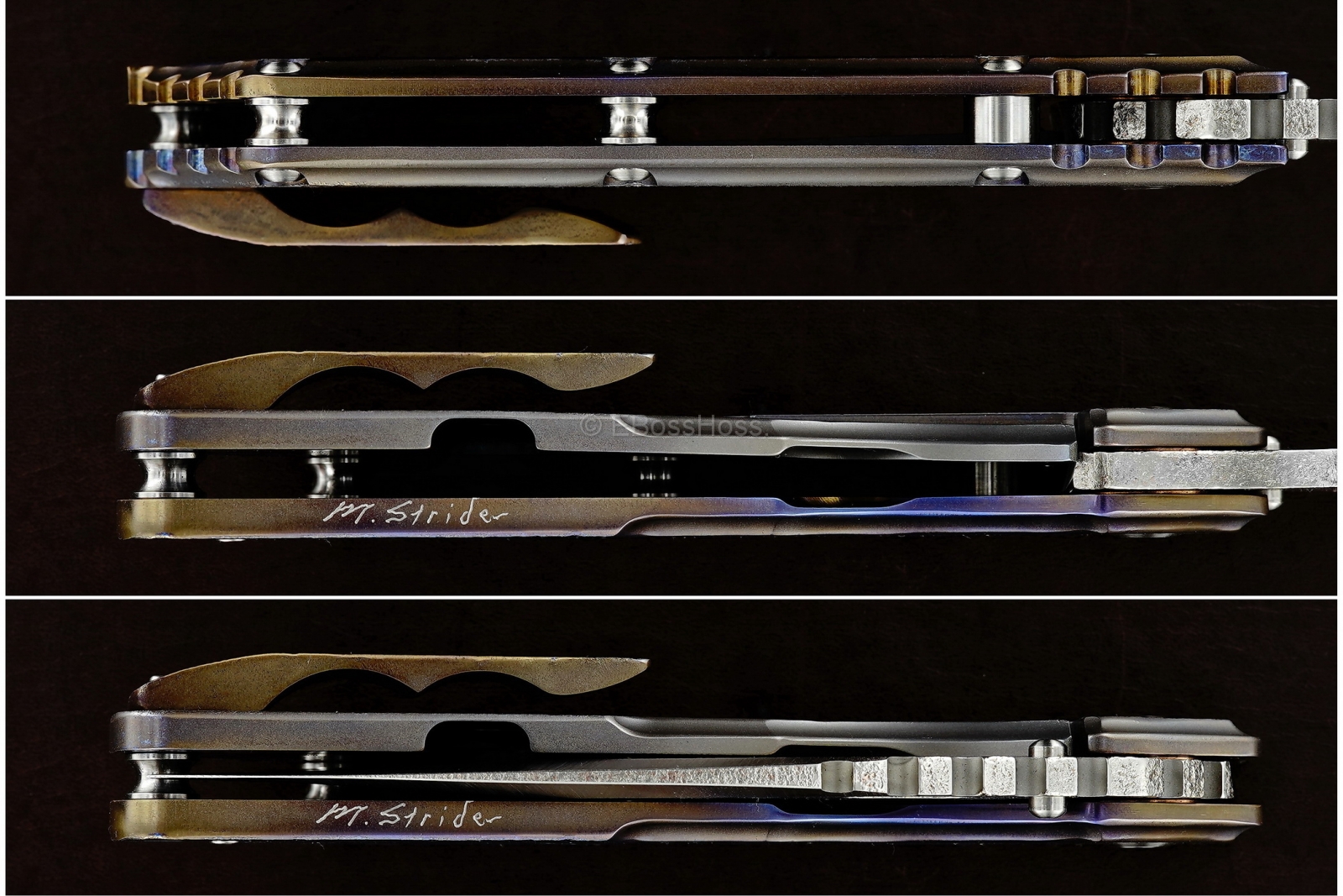 Mick Strider (MSC) Custom Tanto-Dagger XL Framelock