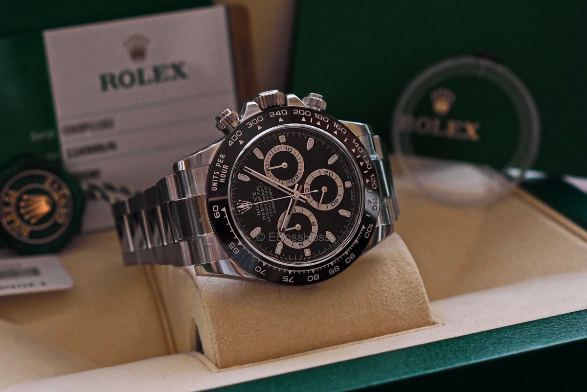 ROLEX SS Ceramic-Bezel Daytona - Ref 116500LN