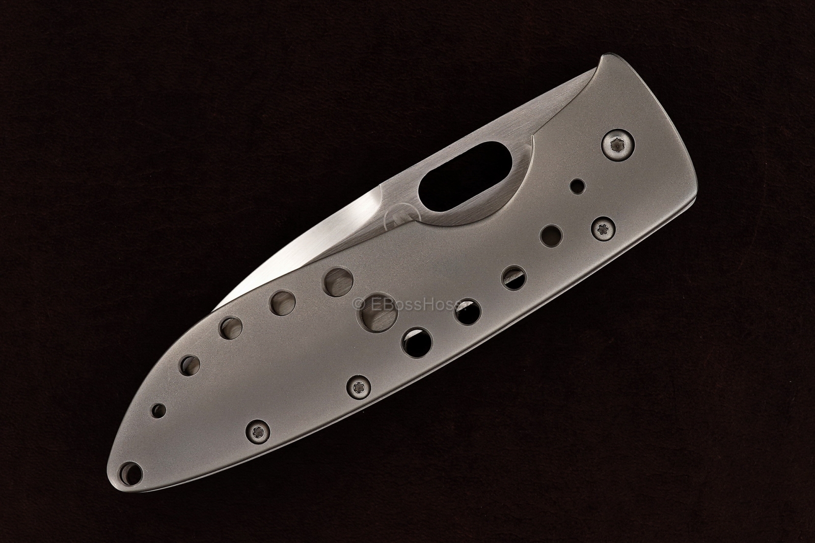 Tom Mayo Custom 6K Wharncliffe Framelock Folder