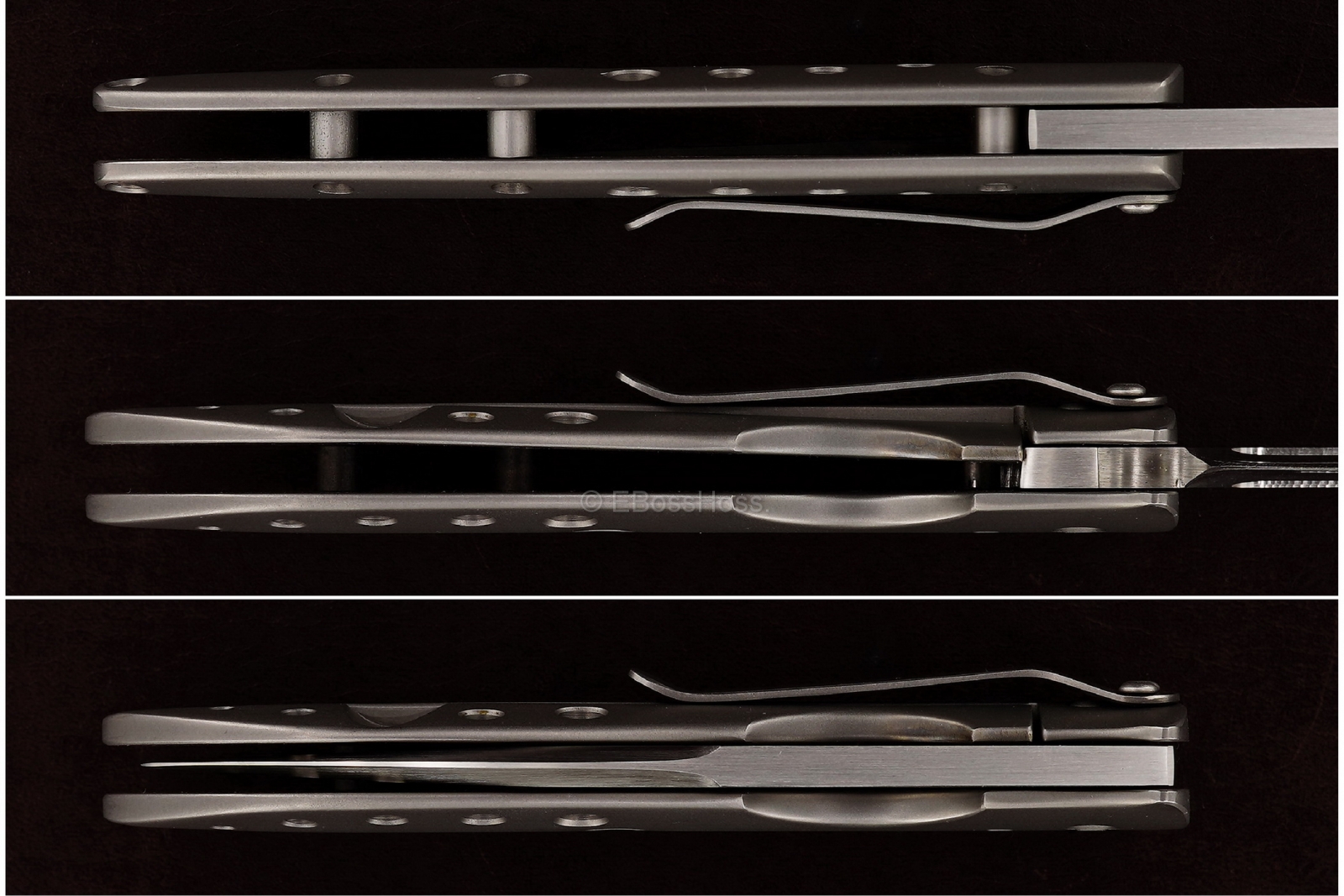 Tom Mayo Custom 6K Wharncliffe Framelock Folder