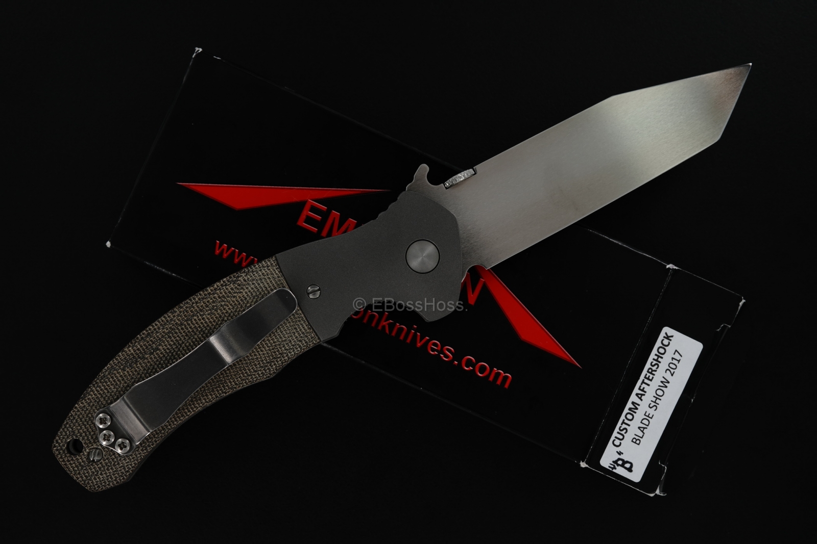 Ernie Emerson Custom Bolstered Aftershock B - Wave Opening