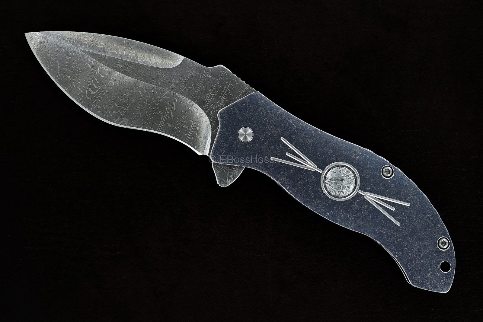 Jim Burke Custom Deluxe Mini-Resurrection Framelock