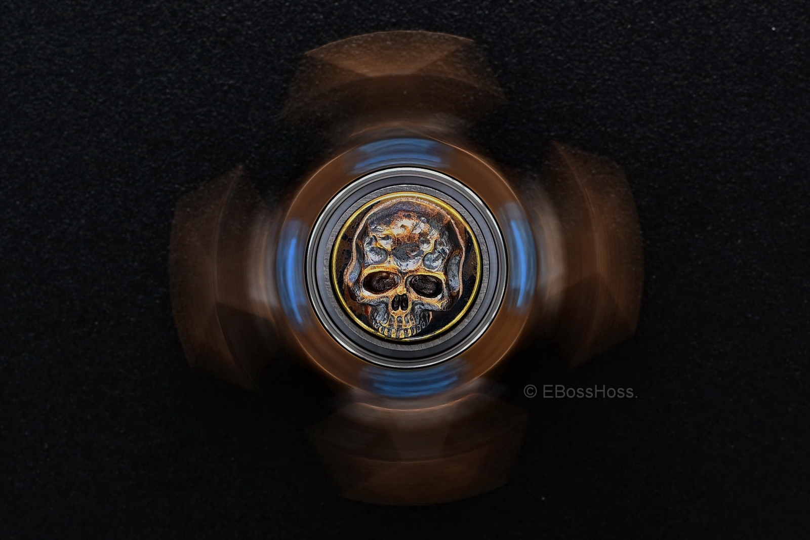 Steel Flame Ring Spin KillboX with 3D Large Darkness Slug