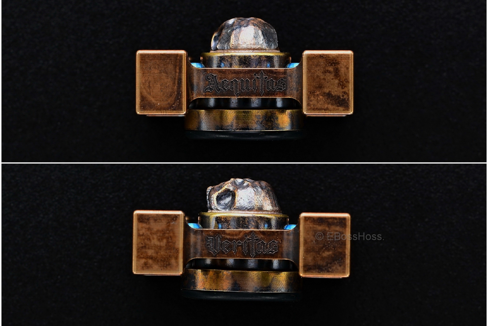 Steel Flame Ring Spin KillboX with 3D Large Darkness Slug