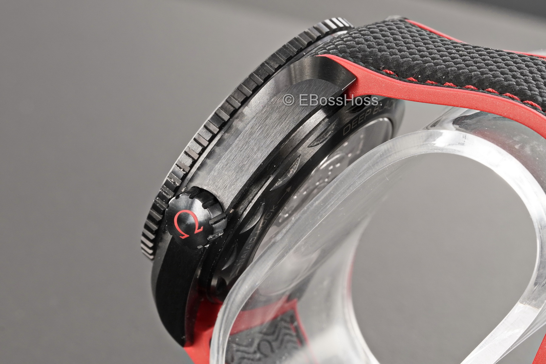 Omega Seamaster Planet Ocean Deep Black GMT