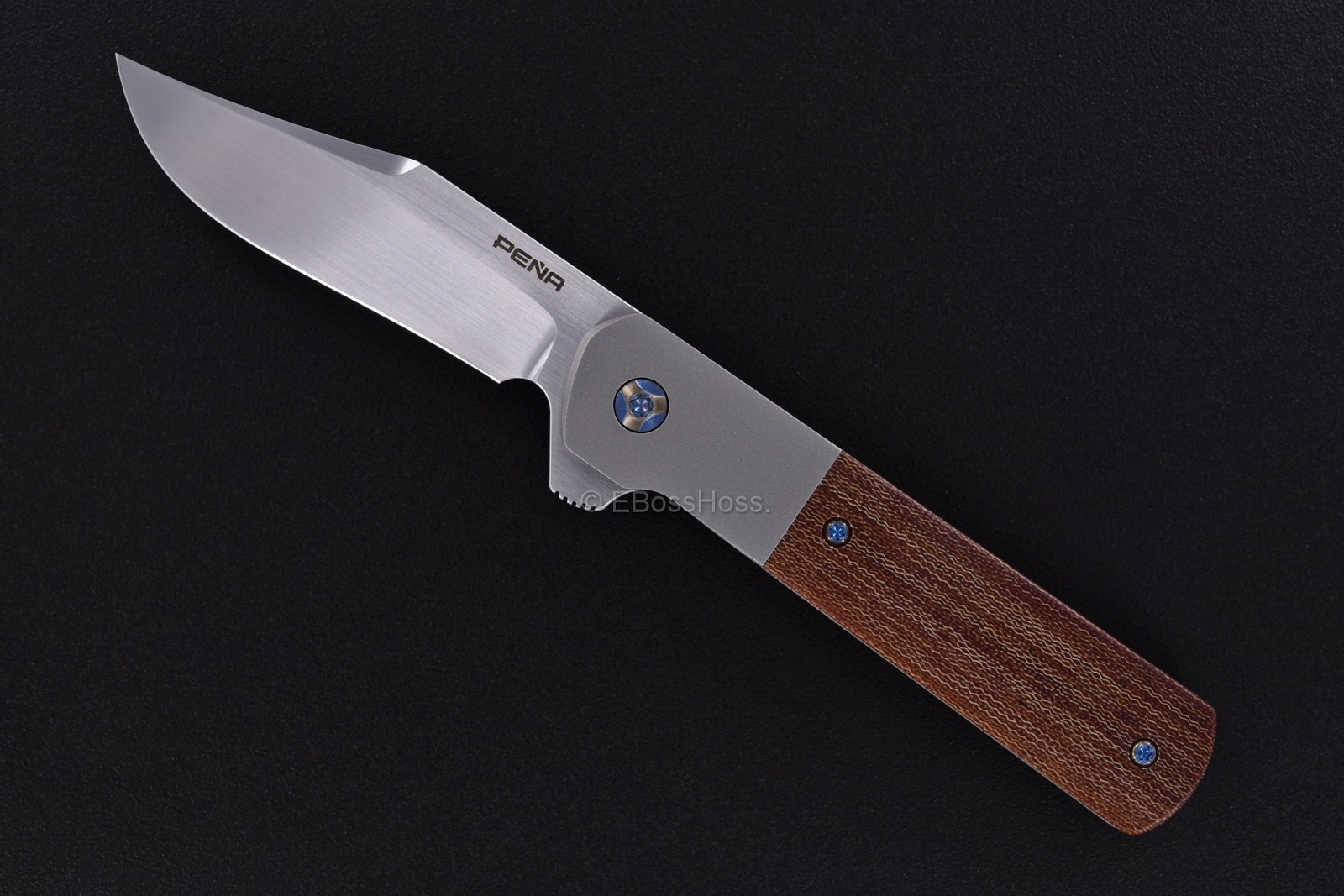 Enrique Peña Custom Integral Bolsterlock Barlow Flipper