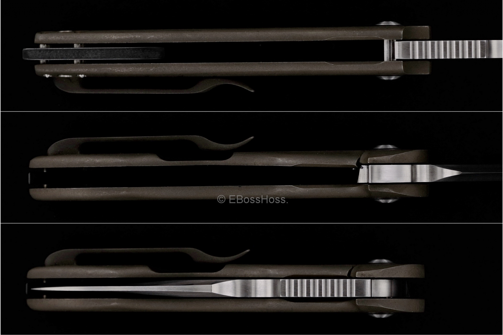 Michael Burch Custom EDC Genesis Framelock Flipper