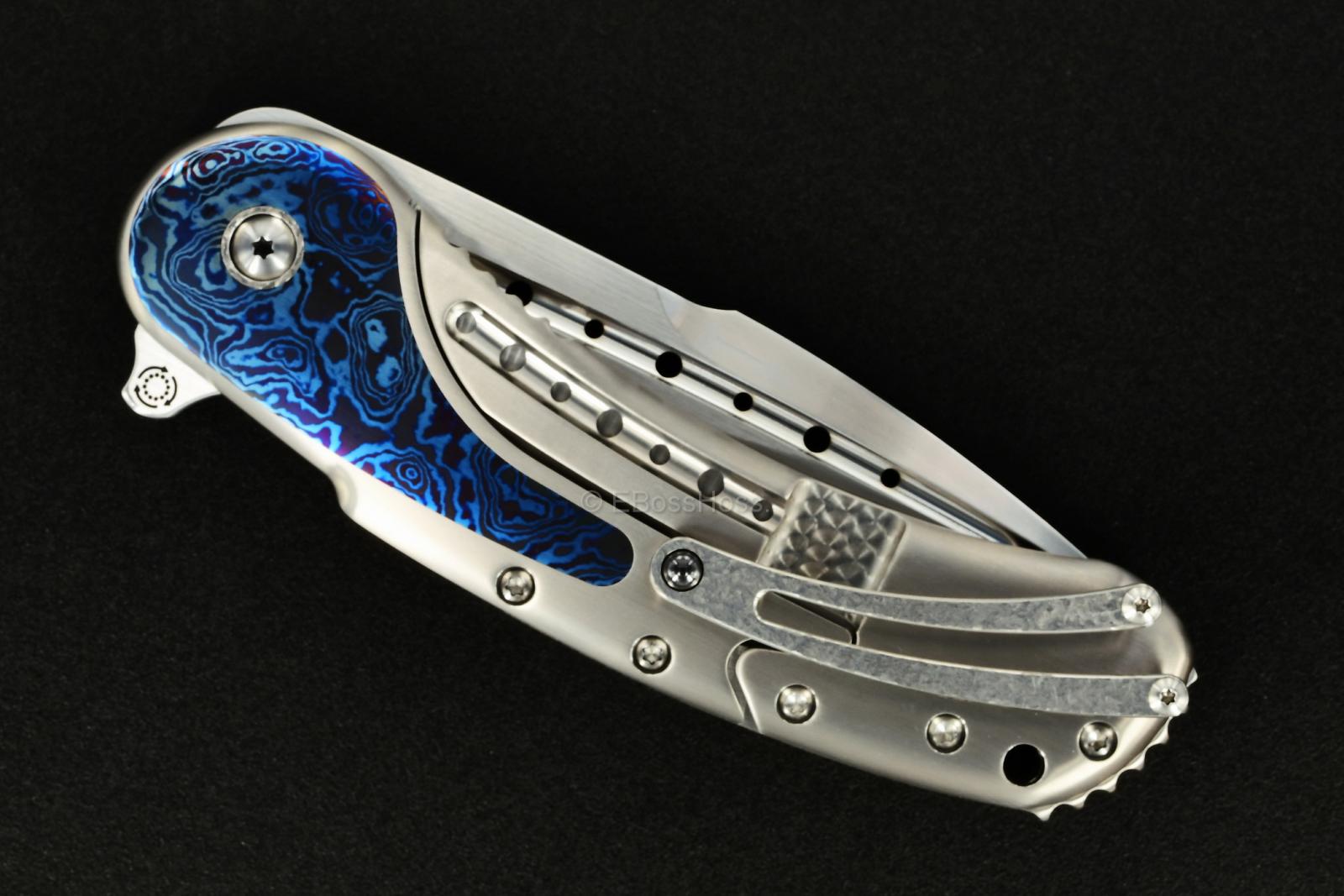 Todd Begg Knives Timascus Bodega Flipper