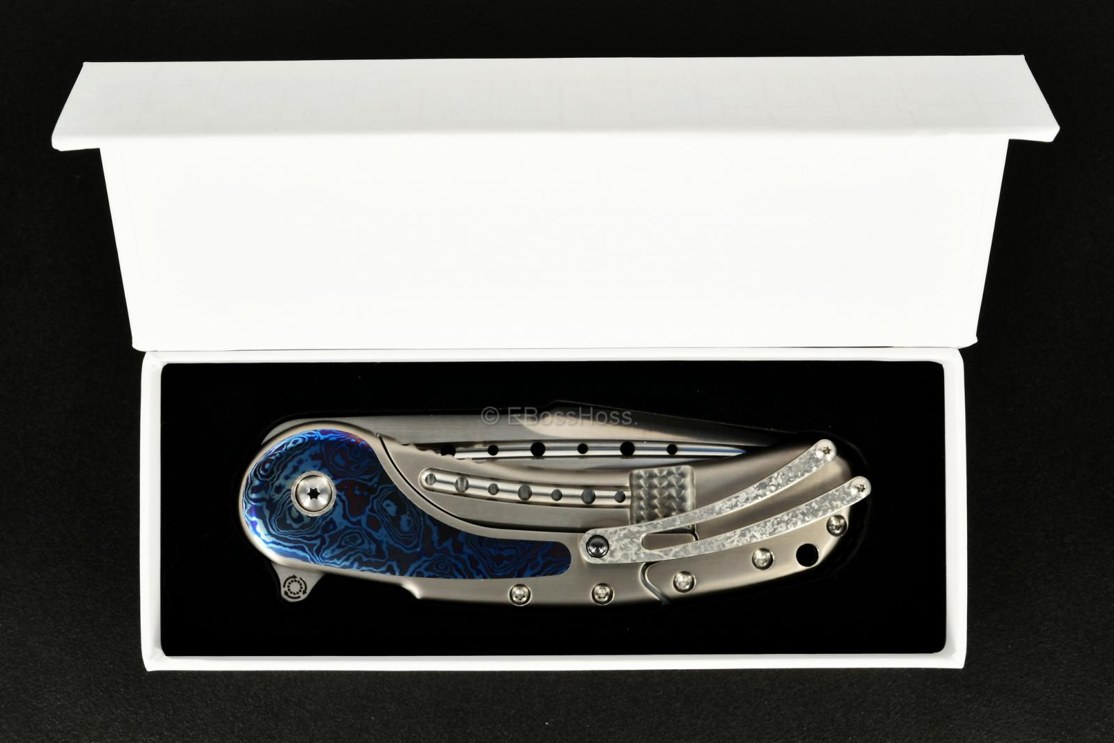 Todd Begg Knives Timascus Bodega Flipper