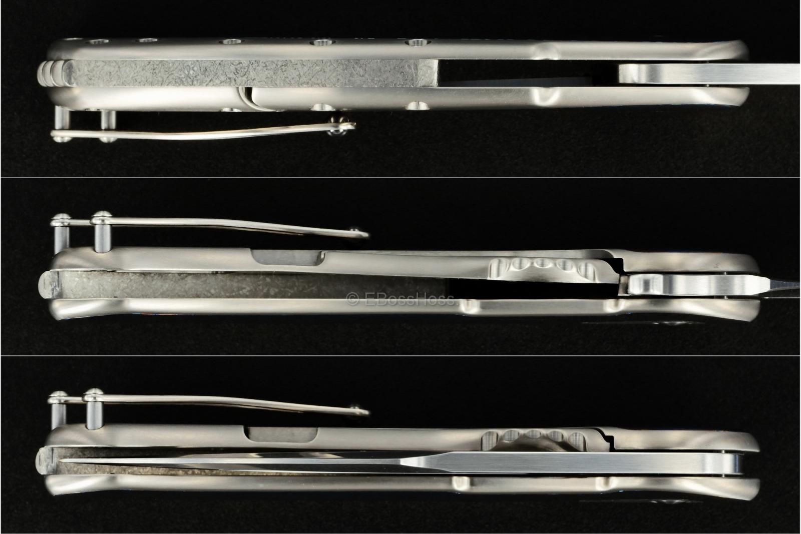 Todd Begg Knives Timascus Bodega Flipper