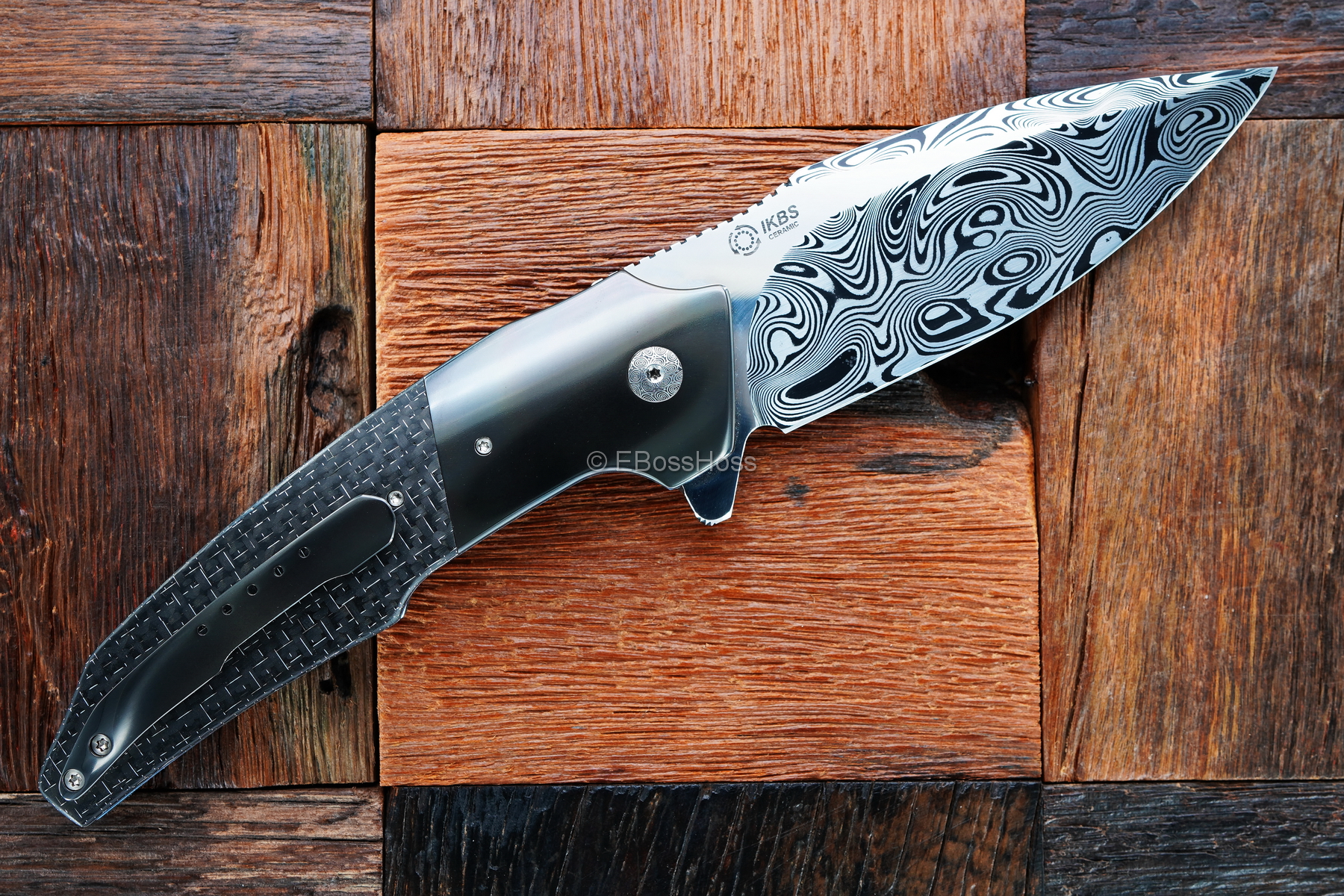 A2 Knives -Tashi Bharucha Custom A6 Premium Flipper Collab