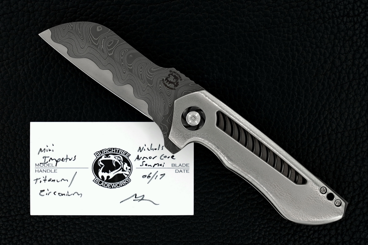Michael Burch Custom Vented Mini Impetus Flipper