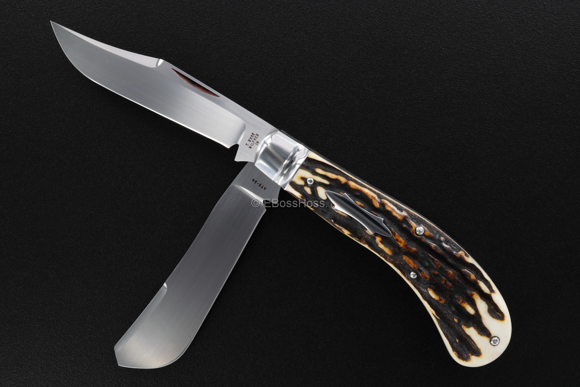 Tony Bose Custom 4 1/4" Saddlehorn Trapper