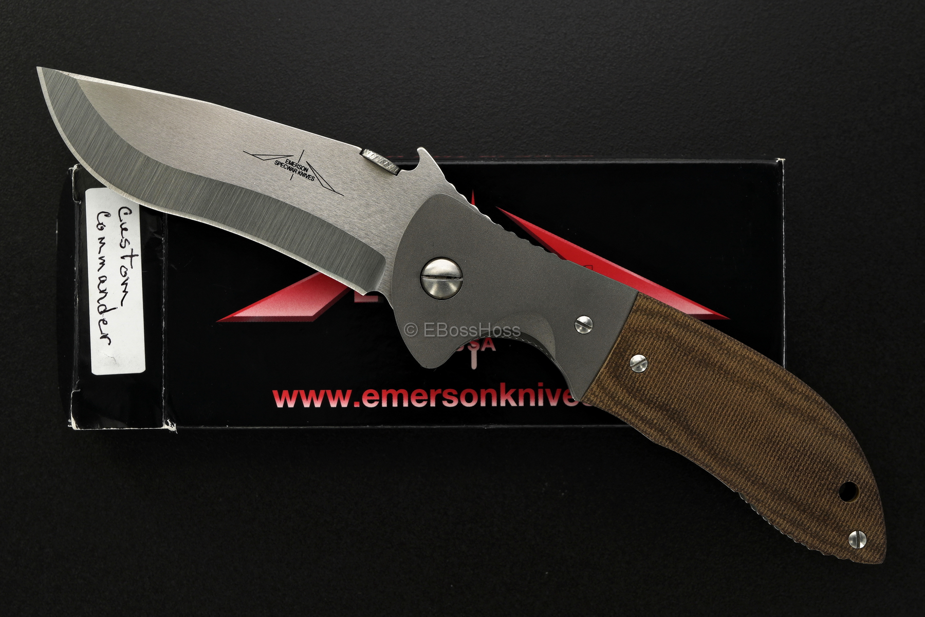 Ernie Emerson Bolstered Custom Commander