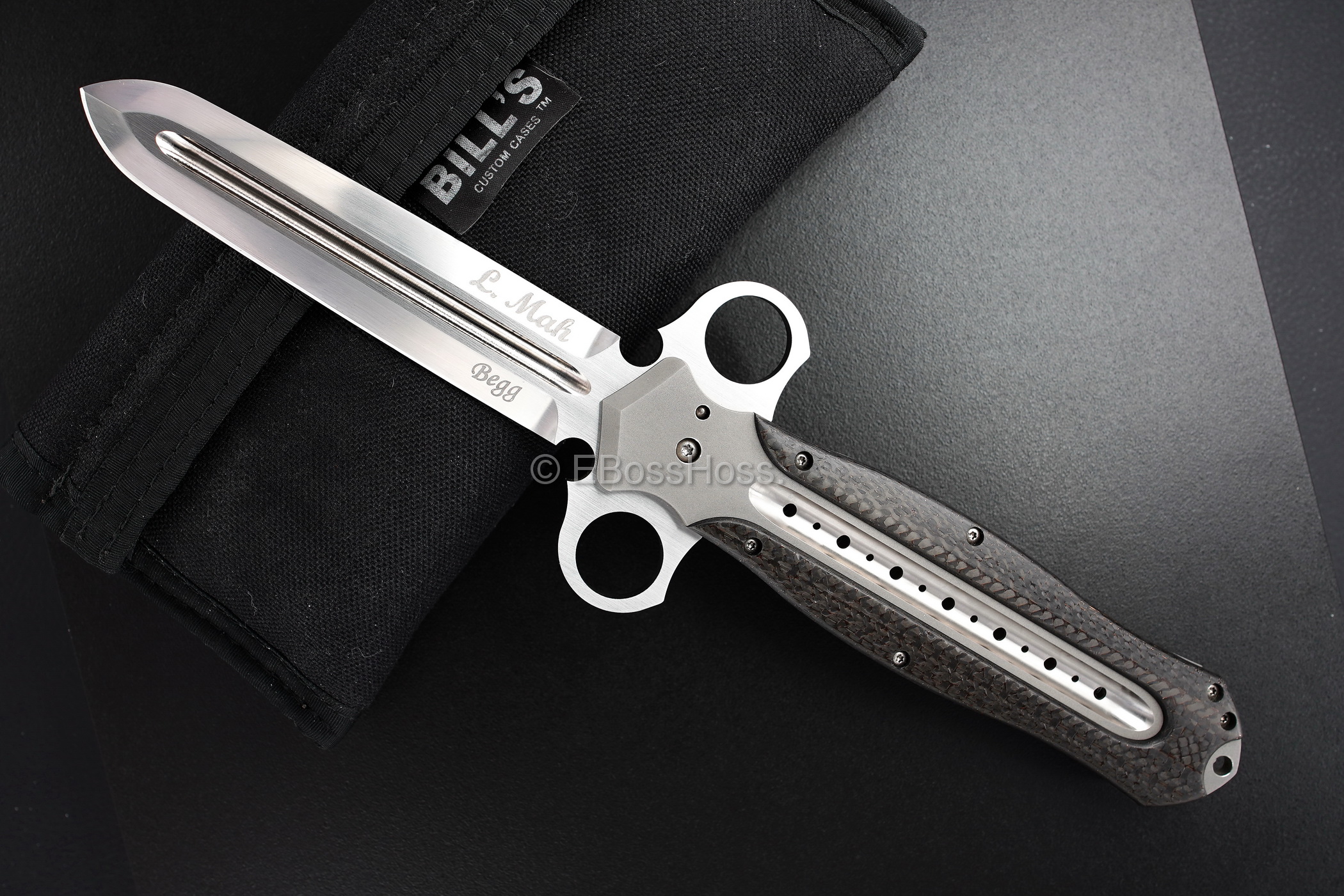 Todd Begg Custom Flipping Ring Dagger