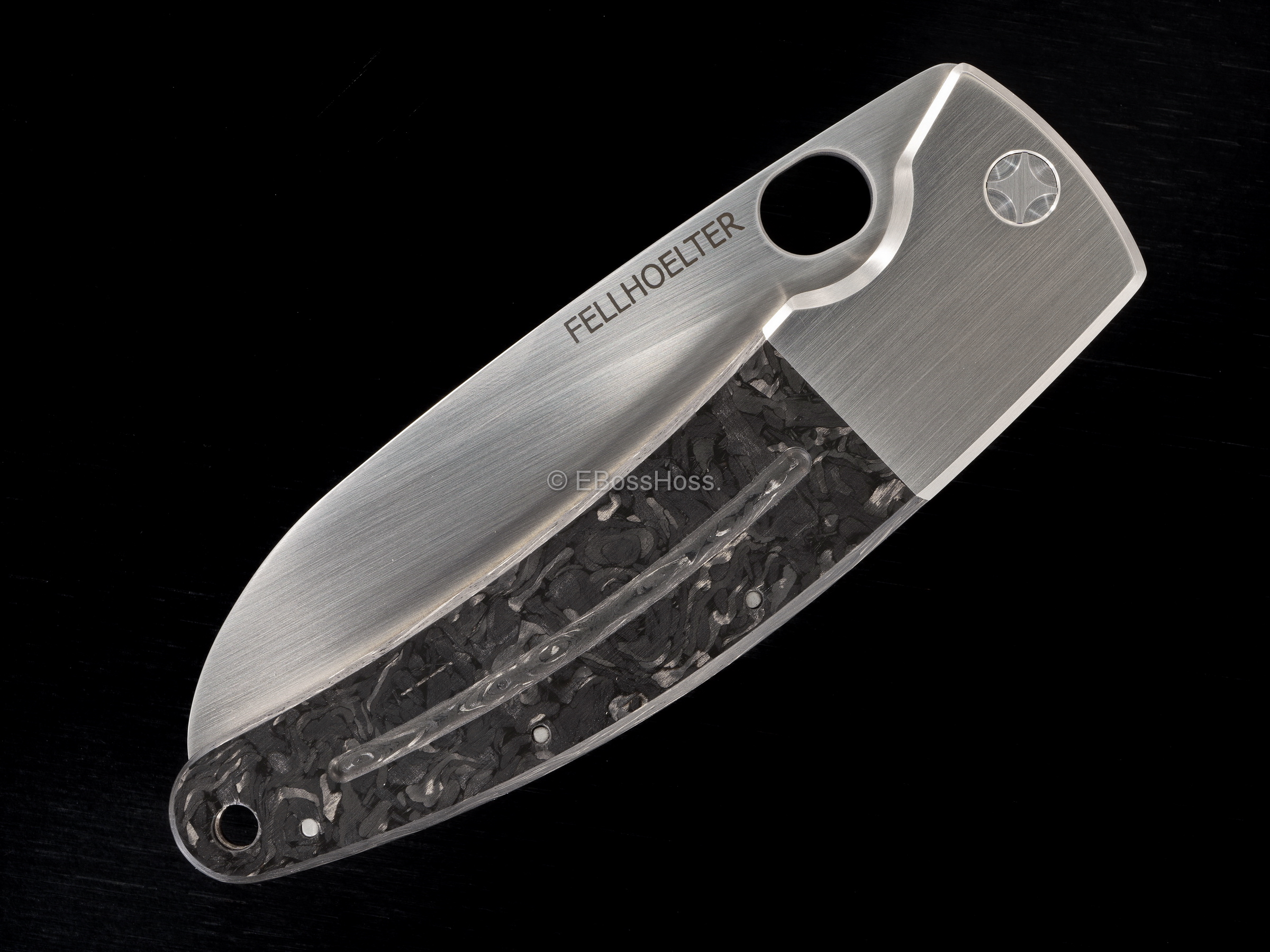 Brian Fellhoelter Custom Bolstered Fotuki Framelock Folder