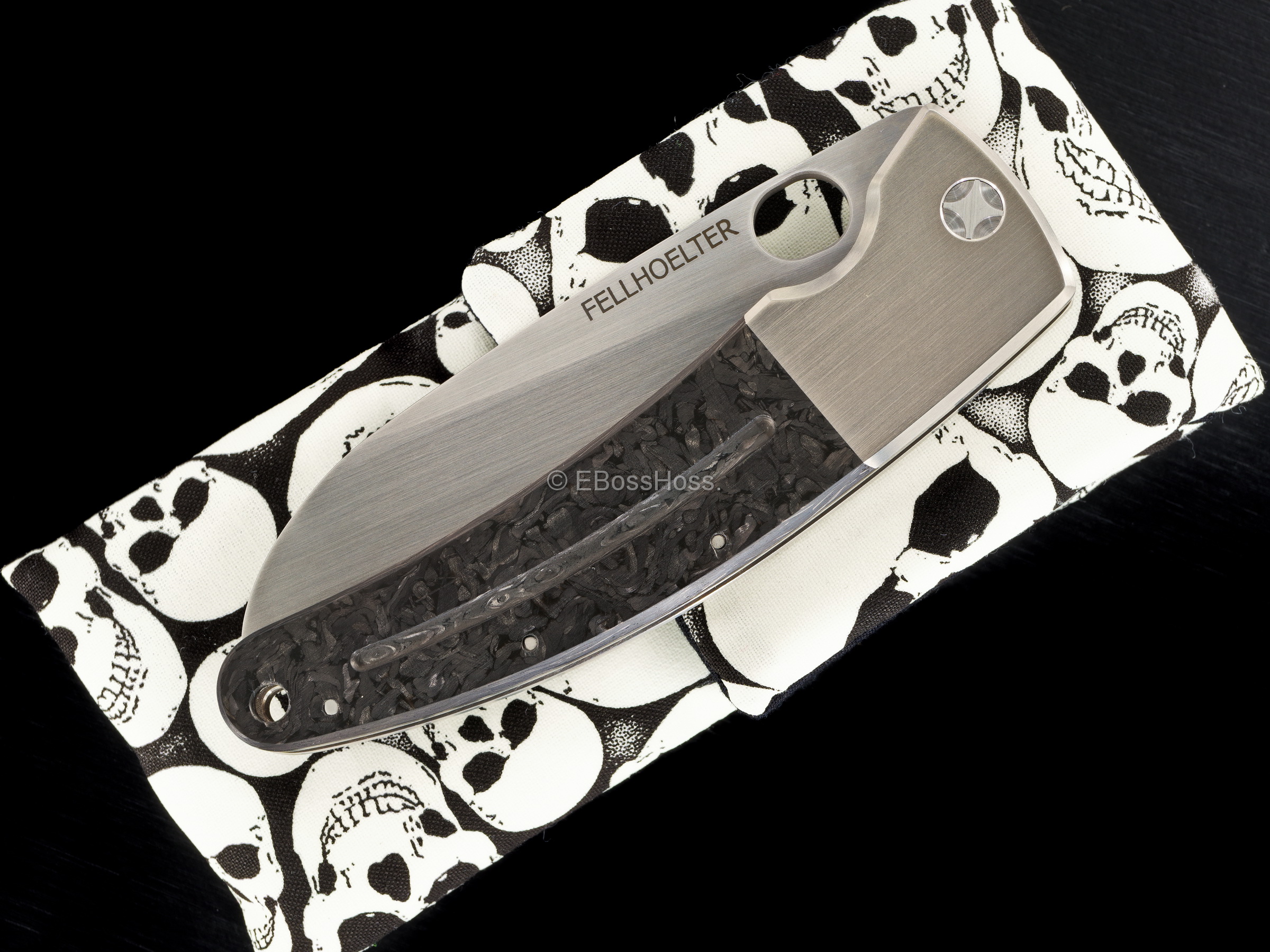 Brian Fellhoelter Custom Bolstered Fotuki Framelock Folder