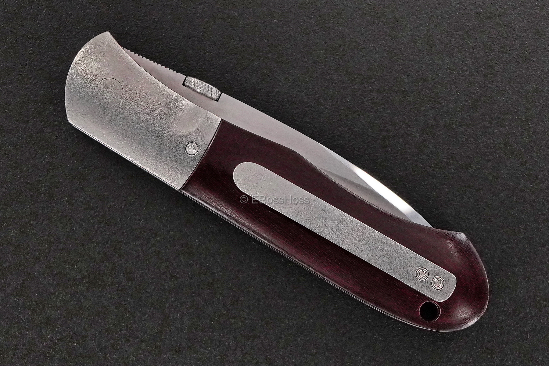 John W. Smith Custom Bolstered Wharncliffe Folder