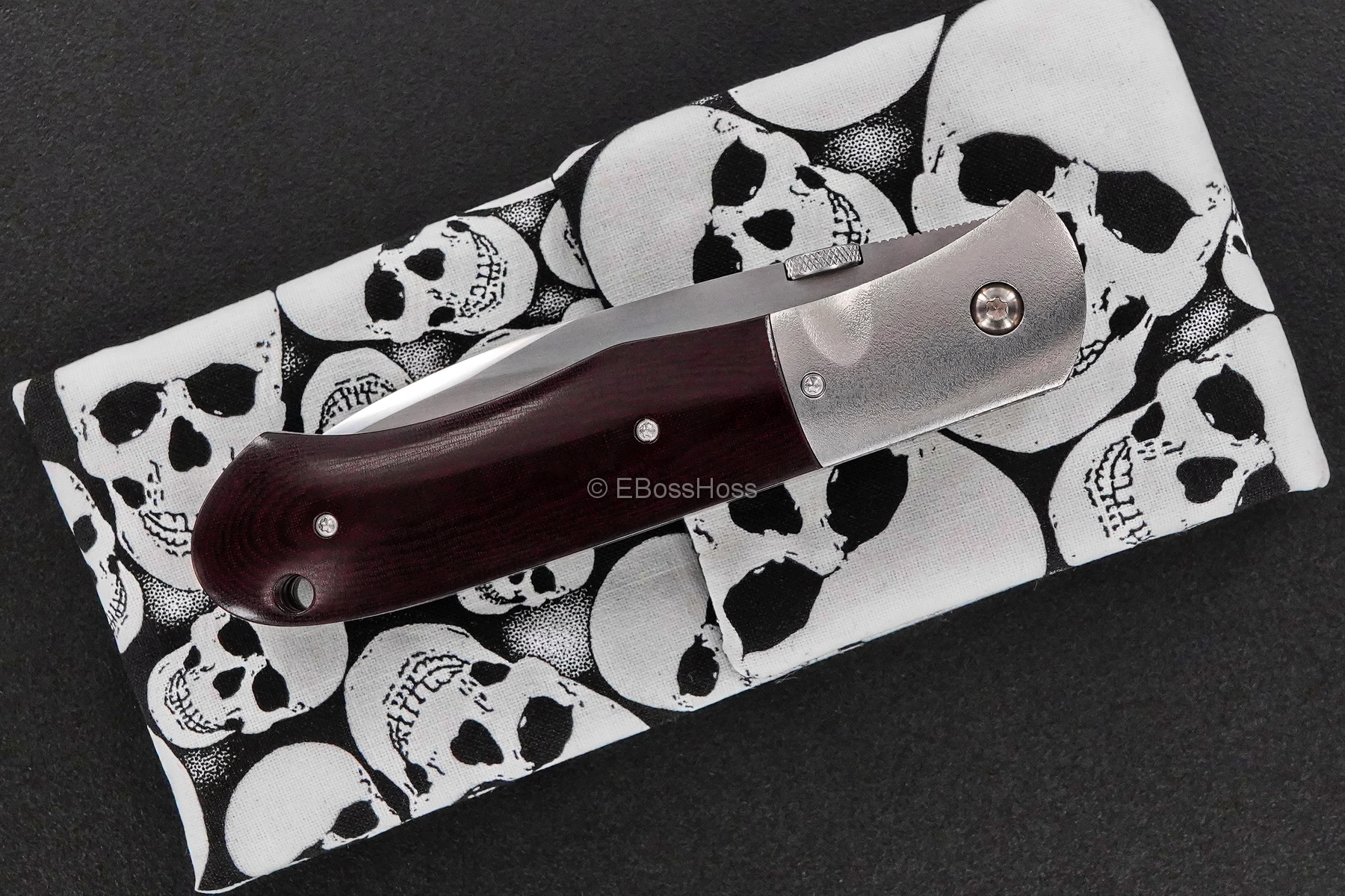 John W. Smith Custom Bolstered Wharncliffe Folder