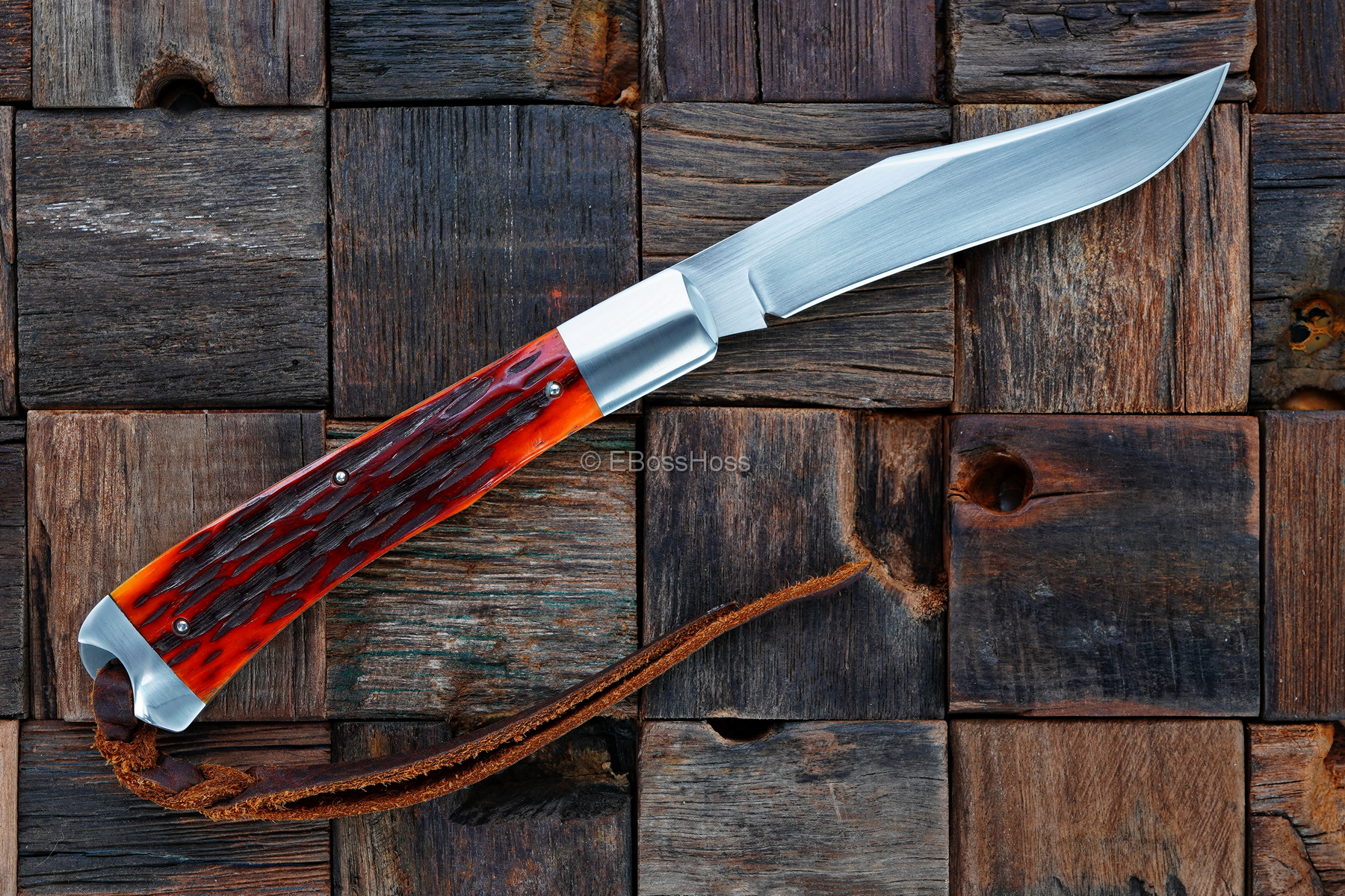Bill Ruple Custom Single-Blade Trapper