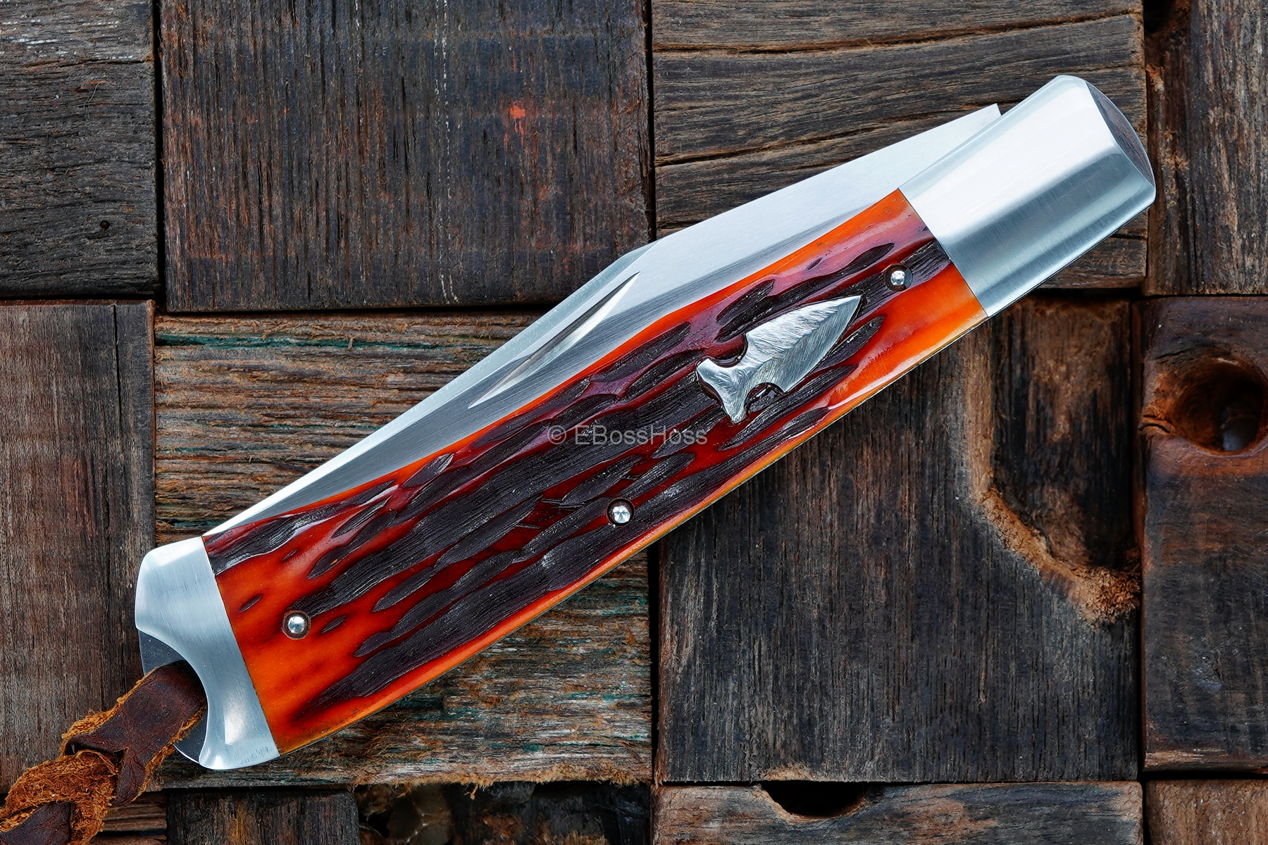 Bill Ruple Custom Single-Blade Trapper