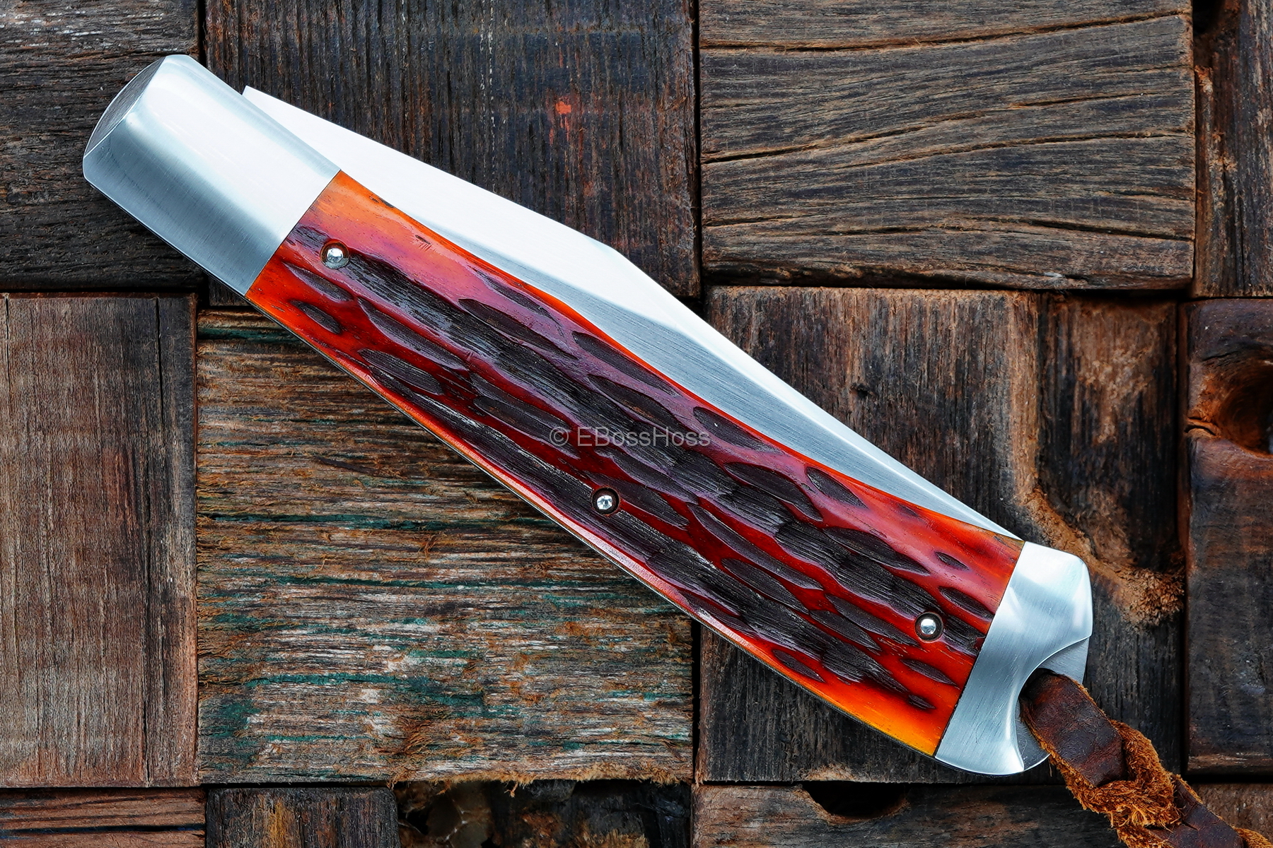 Bill Ruple Custom Single-Blade Trapper
