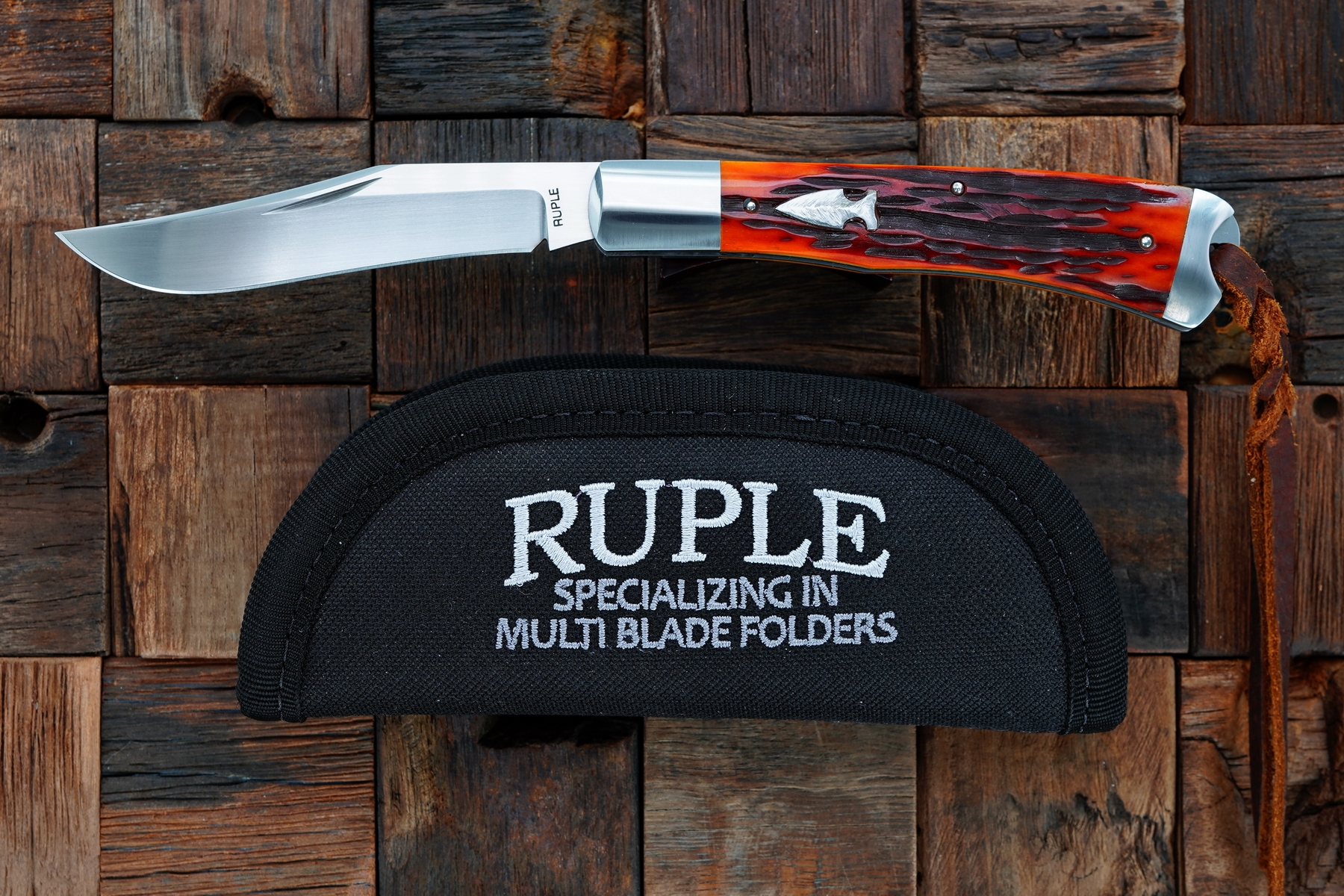 Bill Ruple Custom Single-Blade Trapper