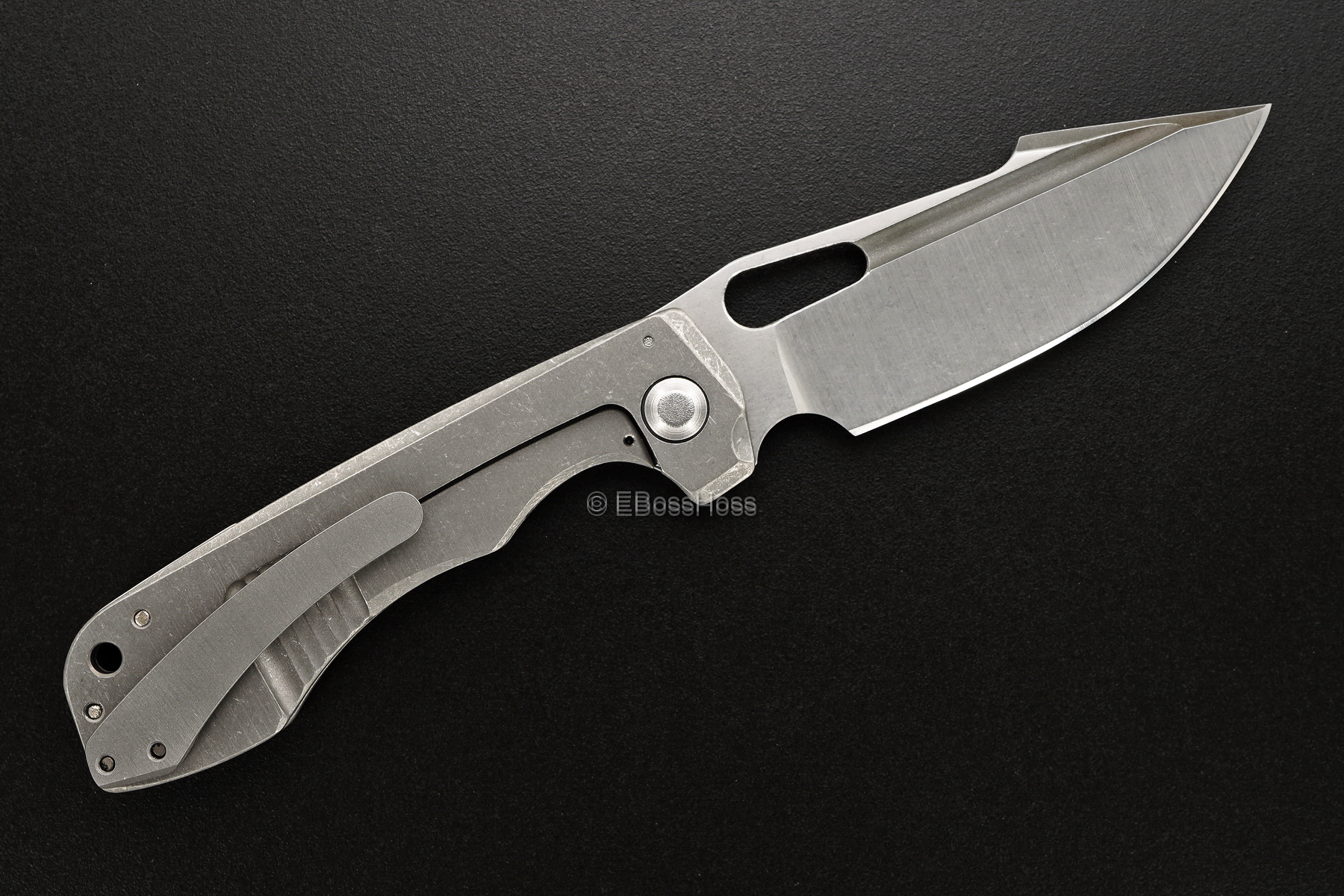 JB Stout Custom Blood and Thunder 3.5 Framelock - V2