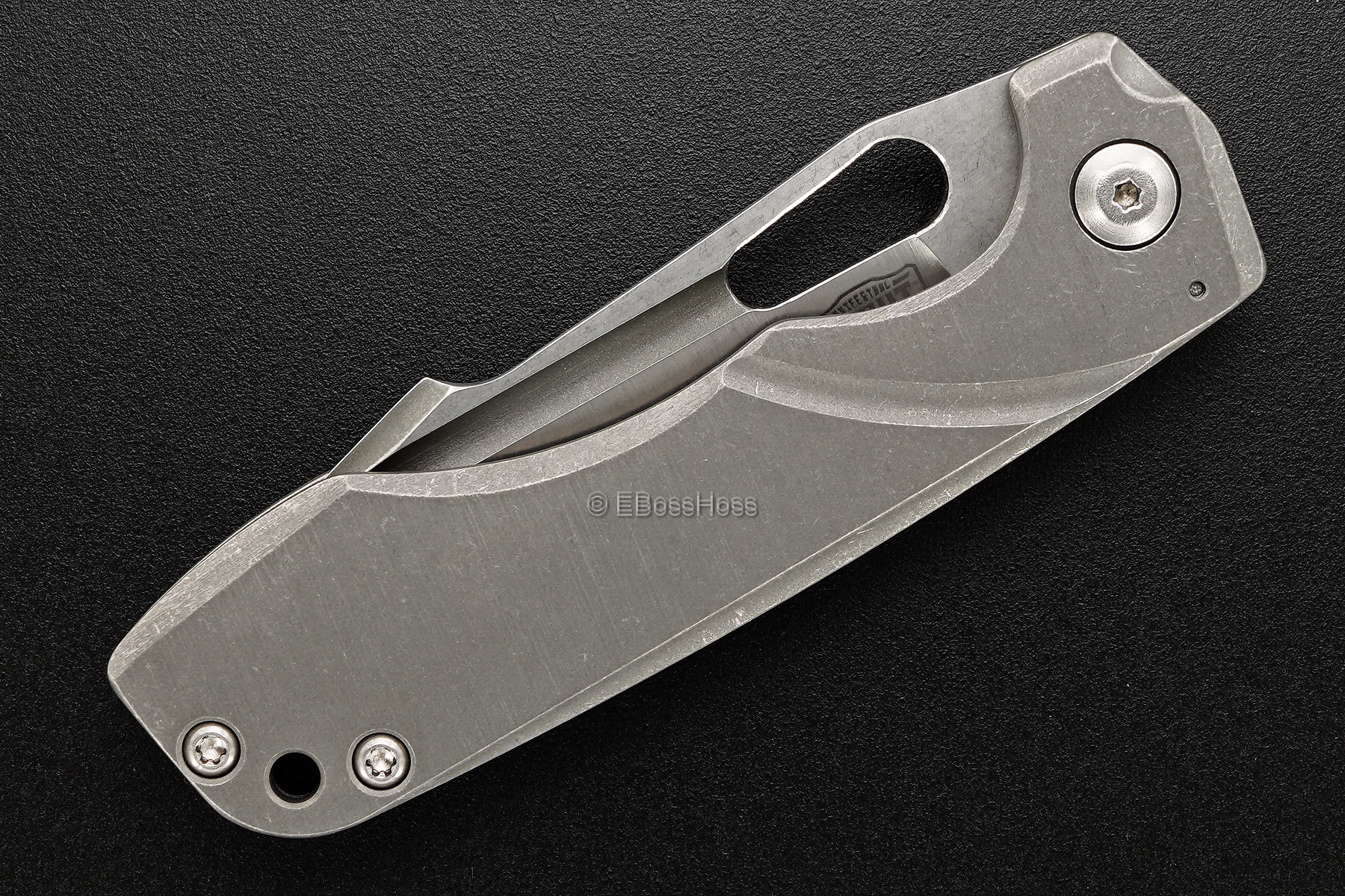 JB Stout Custom Blood and Thunder 3.5 Framelock - V2