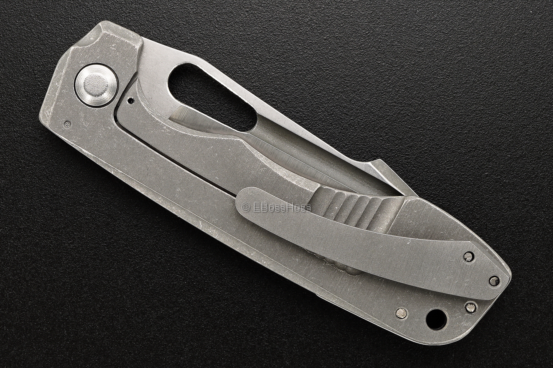 JB Stout Custom Blood and Thunder 3.5 Framelock - V2