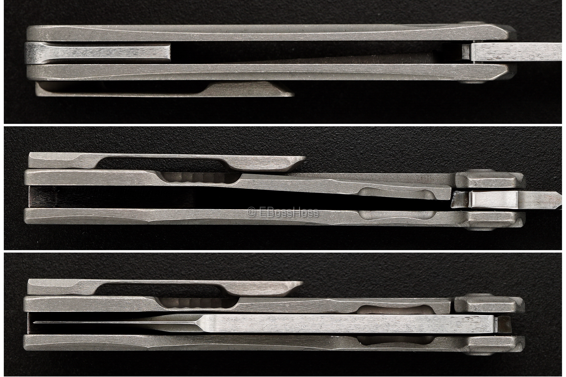 JB Stout Custom Blood and Thunder 3.5 Framelock - V2