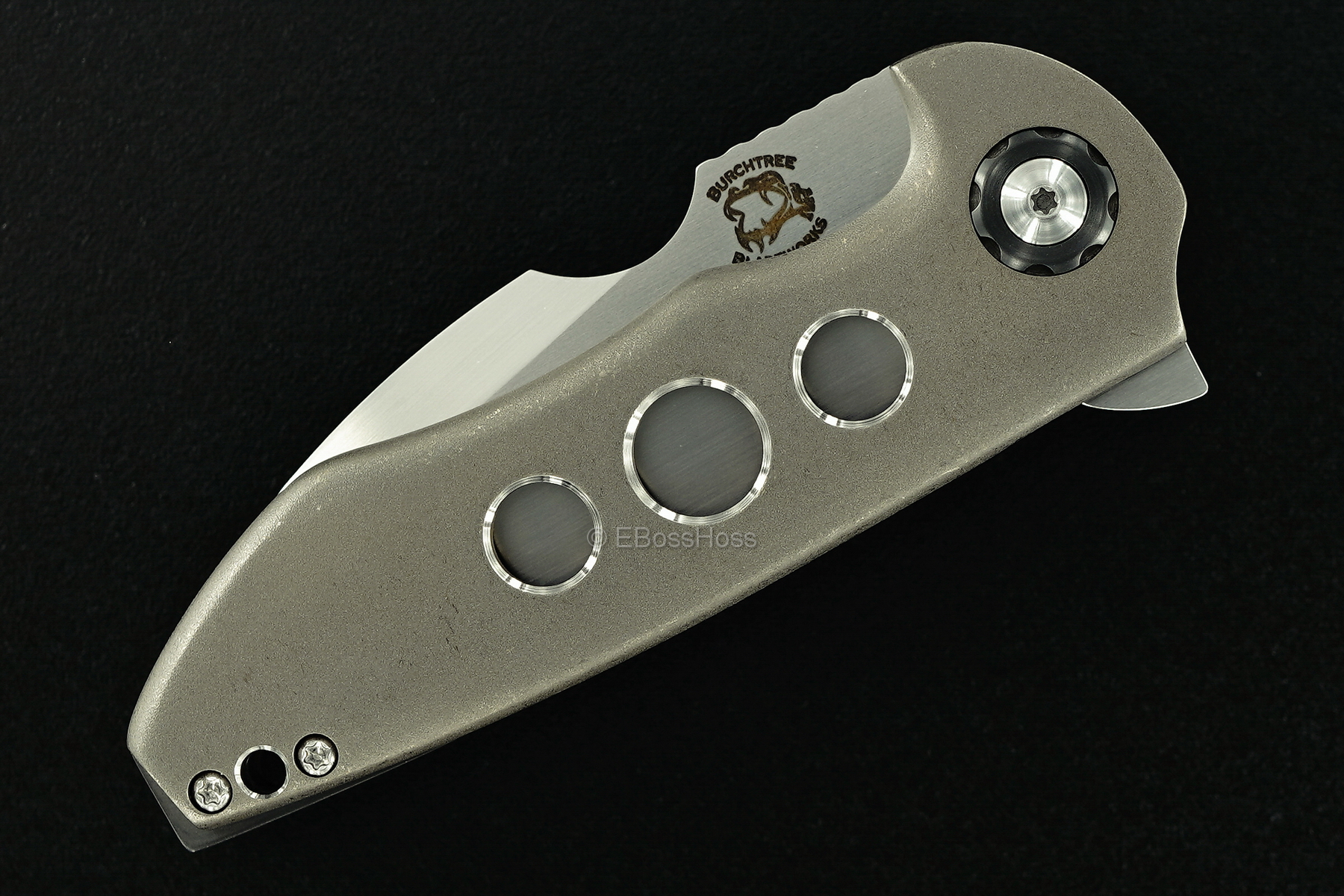 Michael Burch Custom EDC Genesis Framelock Flipper