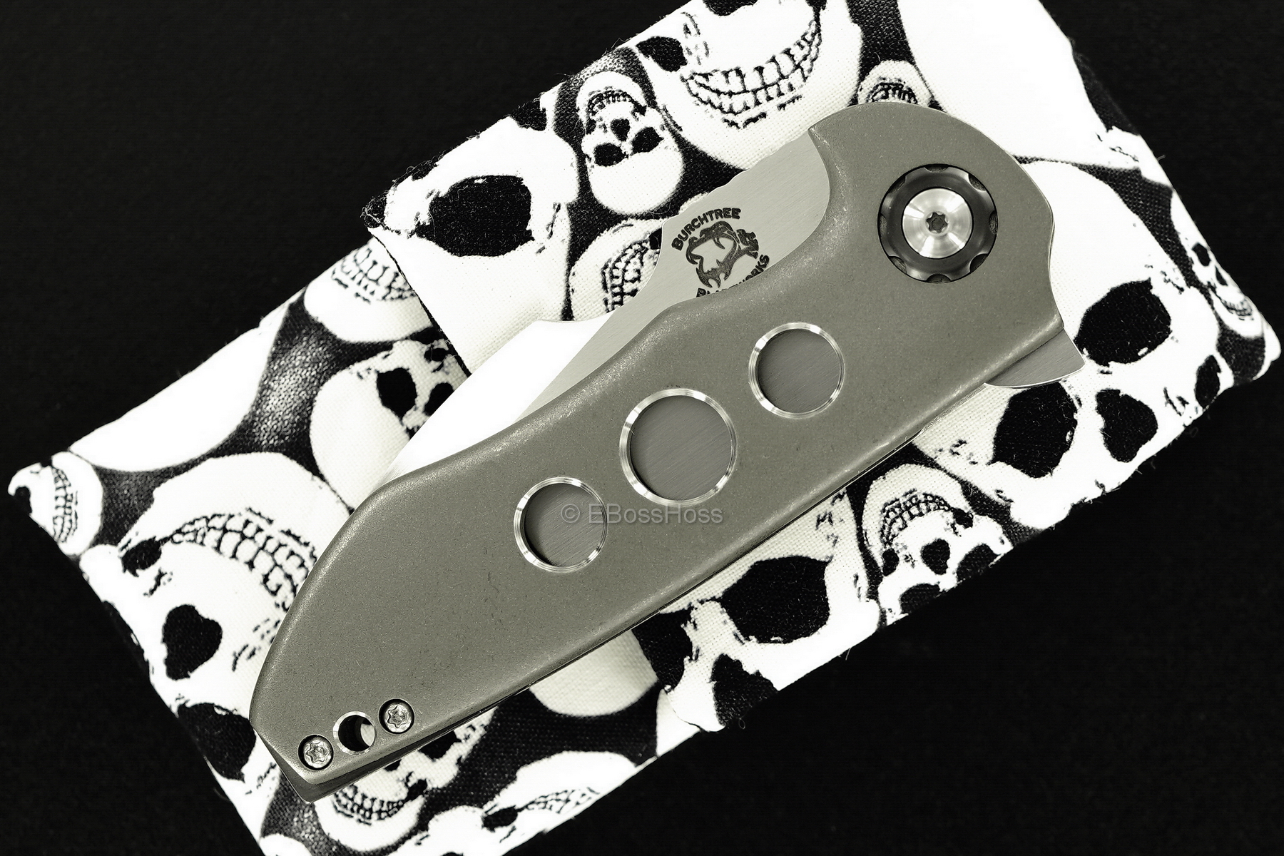 Michael Burch Custom EDC Genesis Framelock Flipper